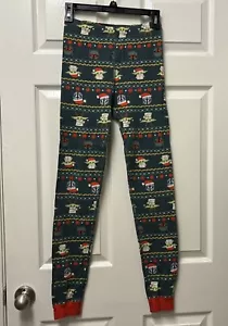 Hanna Andersson Star Wars Christmas Yoda Vader Pajama Pants Boys 14 - Picture 1 of 4