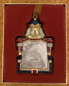 King / Soldier / Nutcracker Christmas Holiday Picture Frame Costco 1990's NEW - Picture 1 of 8