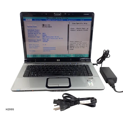 Hp Pavilion dv6500 Notebook 15.4'' Laptop AMD Athlon 64 X2 4GB Boots/Bios H2995 - Image 1 of 4
