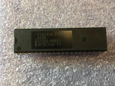 P8042AH IC ROM 8-Bit 12.5Mhz 2KB (2K X 8) PLASTIC DIP 40-PIN INTEL (LOT OF 1) - Image 1 of 4