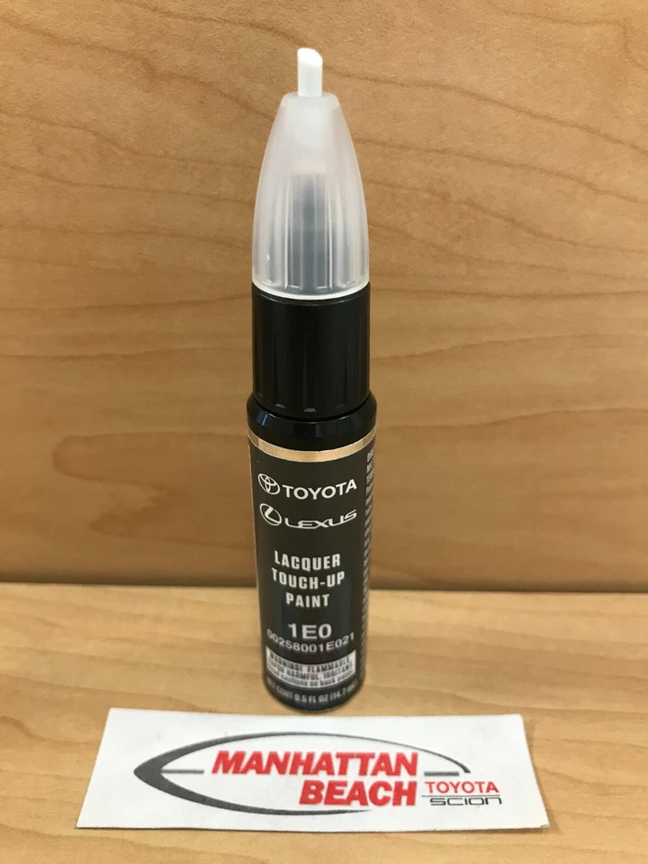 GENUINE TOYOTA  FLINT MICA TOUCH-UP PAINT CODE 1E0 OEM 00258-001E0-21 - Image 1 of 1