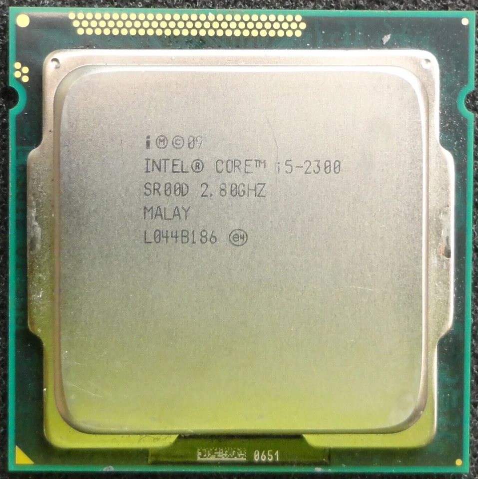 Intel Core i5-2300 2.8 GHz SR00D Quad-Core LGA 1155 Socket H2 CPU Processor - Image 1 of 1
