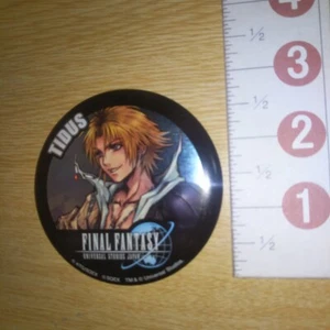 A68974 Final Fantasy Square Enix Universal Studios Japón Insignia de lata Tidus - Imagen 1 de 3
