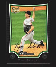 2009 Bowman Draft Picks & Prospects RC #BDP39 Ryan Sadowski