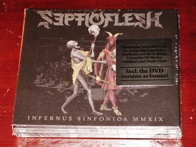 Septicflesh: Infernus Sinfonica MMXIX 2 CD + DVD 3-Disc Set 2020 SOM Digipak NEW Foto 1 de 3