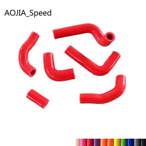 For Husqvarna TE TC TXC SMR 310 2006-2009 Silicone Radiator Coolant Hose RED - Picture 1 of 4
