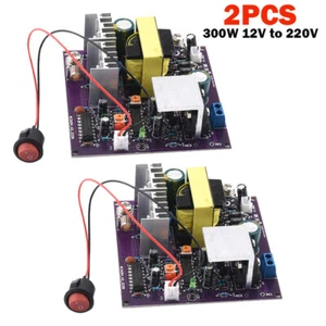 2x 12V to 220V DC-AC Boost Board Low Frequency Inverter Drive Circuit Board 300W - Picture 1 of 9