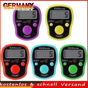 LCD Electronic Digital Tally Counter for Sewing Knitting LED Row Finger Counters