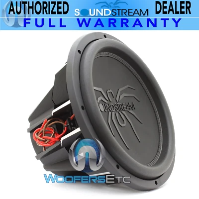 SOUNDSTREAM T5.154 15" TARANTULA 2600W MAX DUAL 4-OHM SUBWOOFER BASS SPEAKER NEW - Image 1 of 4