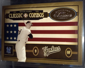 2005 Donruss Classics Classic Combos Roger Maris/Jim Thome (#CC-45) #'d to 400