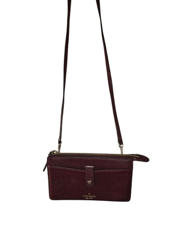 Borsa a tracolla Kate Spade Jackson piccola linguetta borsa cioccolato ciliegia WLRU5470