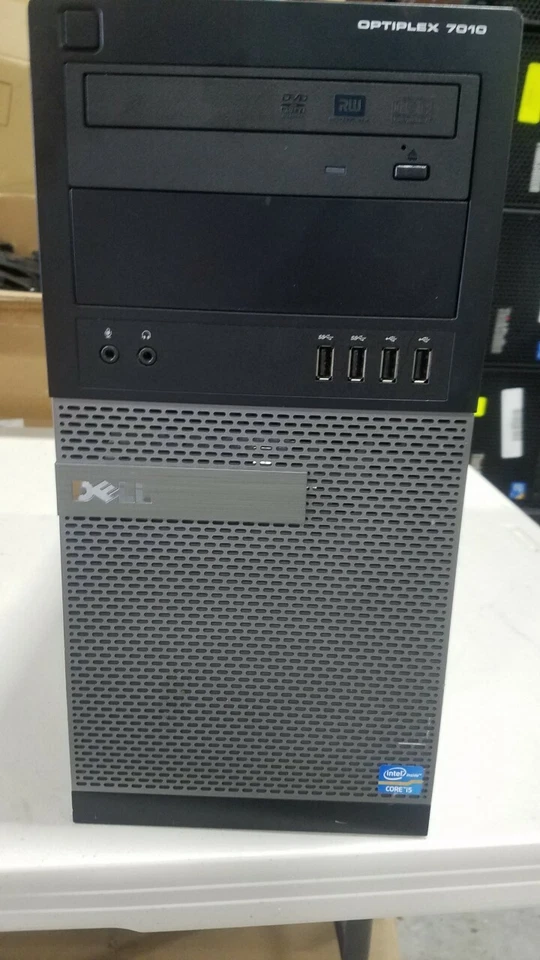 Dell Optiplex 7010 Mini-Tower i5-3470 3.2Ghz 8GB Ram 500GB HD Win 10 Pro - Image 1 of 1