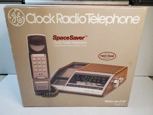 GE General Electric Vintage Space Saver Radiowecker NEU IN BOX Modell 7-4700 - Bild 1 von 8
