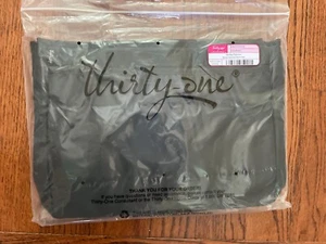 ONE Thirty One 31 Gifts Tote Bag Organizer - BRAND NEW - BLACK - Picture 1 of 1