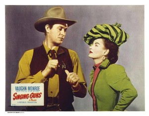Singing Guns Lobby Card Vaughn Monroe Ella Raines 1950 OLD MOVIE PHOTO