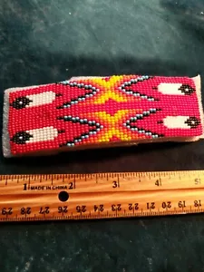 Native American Inspired Beaded Hair Barrette (cco-7) - Picture 1 of 4