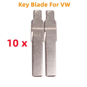10Pcs New High Quality Universal Flip Remote Key Blank Blade Replacement HU66 HK - Picture 1 of 4