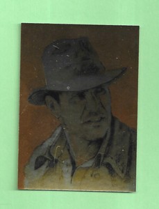 Indiana Jones Masterpieces 2008 Drew Struzan Bronze Foil Parallel Card 4
