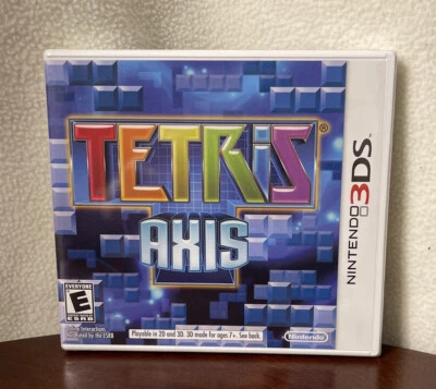 NEW Nintendo 3DS TETRIS AXIS Game Factory Sealed 1st Print - Image 1 of 4