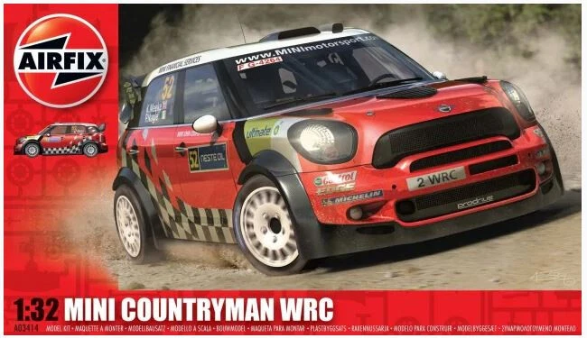 AIRFIX A03414 MINI COUNTRYMAN WRC - Immagine 1 di 1