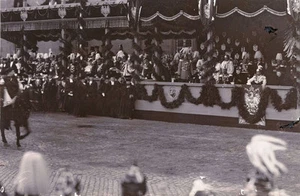 IMPERIAL GERMANY, ROYAL CEREMONY, KAISER WILHELM & ORIGINAL ca 1900's PHOTO - Picture 1 of 3