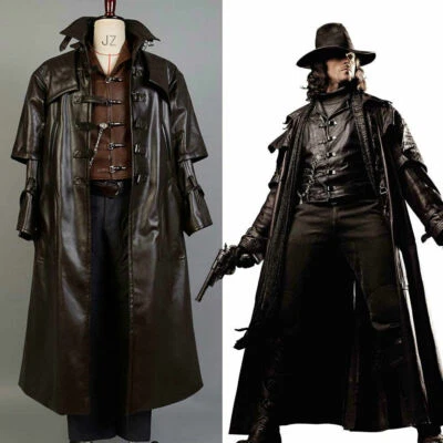 Abraham Van Helsing Costume Hunter Cosplay Vampire Hunter Outfit你妈的 - Image 1 of 4