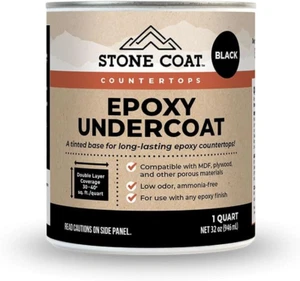 Capa Base Epoxica Negra: Mezcla De Pintura E Imprimacion Epoxica Para Mueble... - Picture 1 of 12