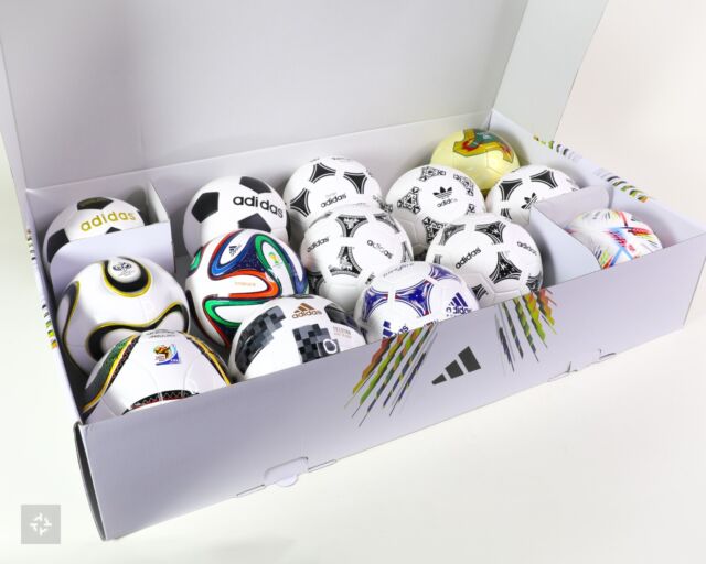 Adidas World Cup Historical Mini Ball Set 1970-2022 – Classic Soccer Cleats