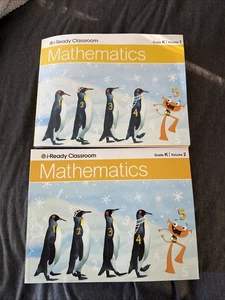 i-Ready Classroom Mathematics Grade K Teacher’s Guide Vol 1 & 2 - Picture 1 of 2