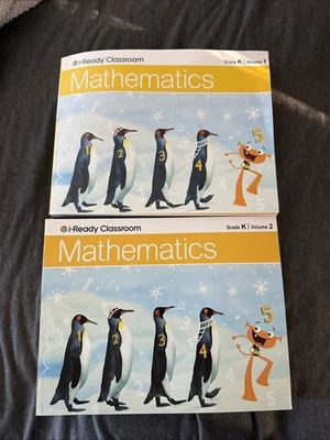 i-Ready Classroom Mathematics Grade K Teacher’s Guide Vol 1 & 2 - Image 1 of 2