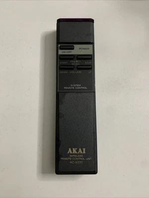 Genuine Akai RC-S370 Wireless Remote Control For Akai Stereo System - Image 1 of 2