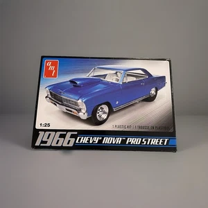 AMT  1966 CHEVY NOVA PRO STREET Model Kit Car - NEW OPEN BOX! - Picture 1 of 12