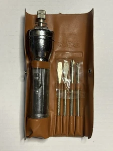 Vintage Eschenblitz Taschenlampe und Schraubendreher getestet, funktioniert - Bild 1 von 12