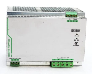 NOS PHOENIX CONTACT QUINT-PS/1AC/24DC/40 INDUSTRIAL SWITCHING POWER SUPPLY UNIT - Picture 1 of 7