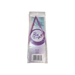 BOYE Anodized Aluminum Circular Knitting Needle Purple 29" US 9/5.5 mm - Picture 1 of 2