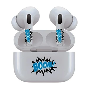 AirSkins for AirPods 3, Boom In Blue Design Decals, Scratch-Resistant - Picture 1 of 7