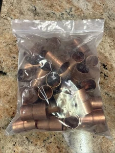 LOT of 1-1/4" Copper Coupling (50 count) - Picture 1 of 3