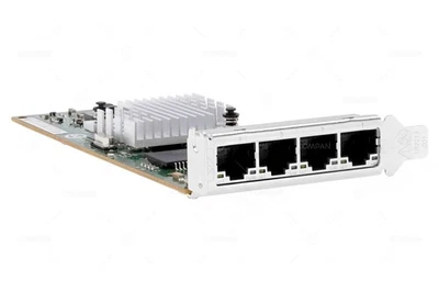 593743-001 LP HP NC365T 4PORT 1GB RJ-45 ADAPTER LOW PROFILE FOR PROLIANT 980 G7 - Image 1 of 4