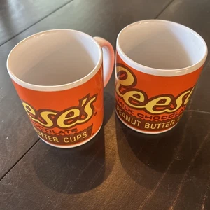 Lote de 2 tazas de café Hershey Reeses chocolate con leche mantequilla de maní - Imagen 1 de 7