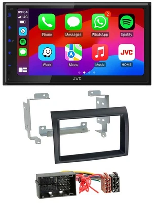 JVC Bluetooth USB MP3 2DIN DAB Autoradio für Citroen Jumper Fiat Ducato Peugeot - Bild 1 von 4