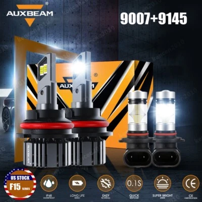 For Ford Explorer Sport Trac 2001-2005 AUXBEAM Canbus 6000K LED Headlight HL+Fog - Изображение 1 из 4