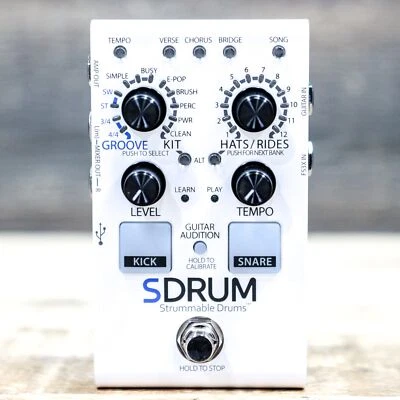 DigiTech SDRUM Strummable Drums BeatScratch Technology Intelligent Drum Machine - Image 1 of 4