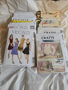 LOT Of 23 McCall's SEWING PATTERNS Uncut Fashion designs 60's 70's 2000's Dress - Picture 1 of 15