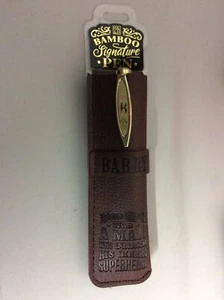 History & Heraldry Pre-Personalised Bamboo Signature Gift Pen Barry - Picture 1 of 1