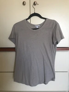 Hellgraues transparentes James Perse T-Shirt 3 gebraucht - Bild 1 von 6