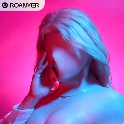 Roanyer Silikonmaske mit Falscher Vagina Latexartige Glänzende Maske für Cosplay - Bild 1 von 4