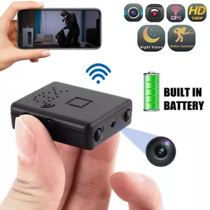 1080P HD Kamera Kleine Mini mit Bewegungserkennung Nachtsicht Home Camcorder Cam - Bild 1 von 13