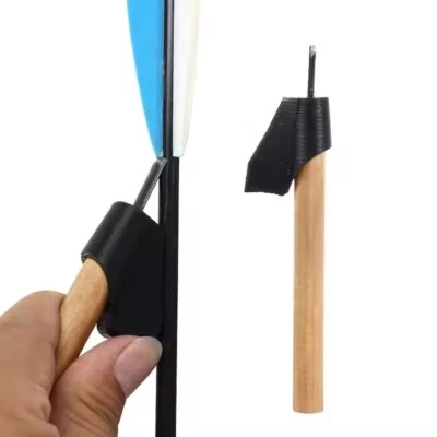 Tiro con Arco Pelador de Flechas Raspador Valetas Residuos de Plumas Eliminar Hoja Especial Herramienta Foto 1 de 4