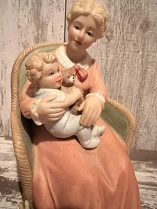 Homco home interiors figurines Grandma w/baby figurine - Picture 1 of 6