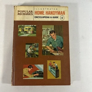 Vtg.1961 Popular Mechanics Illustrated Home Handyman Encyclopedia & Guide Vol.4 - Picture 1 of 3